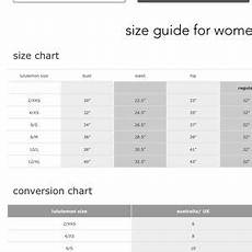 Lululemon Athletica Tops Size Chart For Lululemon Poshmark