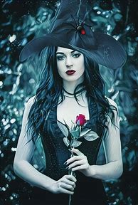 Image result for Gothic Witch Drawings