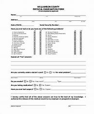 Image result for Example of How to Fill Out a Physical Form for Nursing Employment