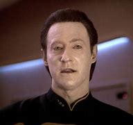 Image result for Data Pat On Back Star Trek