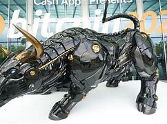 Image result for Green Robot Bull