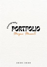 Image result for Personal Portfolio Cover Page