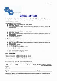 Image result for Fee for Service Contract Template