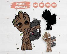 Image result for Baby Groot in Pot SVG