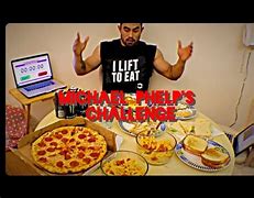 Image result for Michael Phelps Calorie Meme