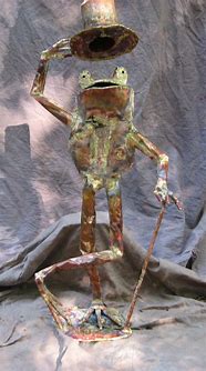 Image result for Frog Top Hat and Cane Statue