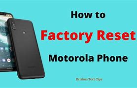 Image result for Motorola Factory Reboot