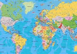 Image result for World Political Map 4K