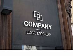 Image result for 3D Black Logo Mockup