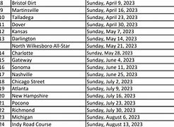 Image result for 2024 IndyCar Schedule Printable