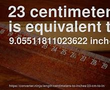 Image result for 23 Cm into Inches