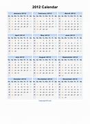 Image result for 2012 Paid Calendar