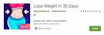 Image result for Lose Weight in 30 Days App Logo