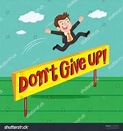 Image result for Never Give Up Cartoon
