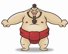 Image result for Sumo Wrestler Cartoon Character