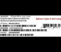 Image result for iPhone Label Example