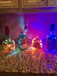 Image result for Liquor Bottle Crafts