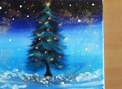 Image result for Christmas Scene Painting Tutorials