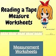 Image result for Measuring Objects Worksheet