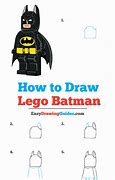 Image result for How to Draw LEGO Batman