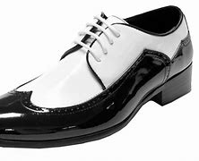 Image result for Black and White Tuxedo Shoes