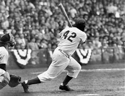 Image result for Jackie Robinson Bat Cartoon