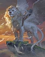 Image result for Griffin with a Lion Head
