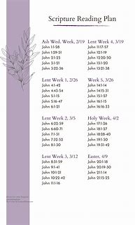 Image result for Bible Reading Plan Printable for Gospel of Luke
