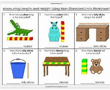 Image result for Measuring Length Activity