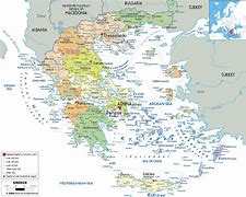 Image result for Greece Political Map