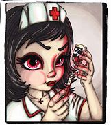 Image result for Mad Nurse Cartoon