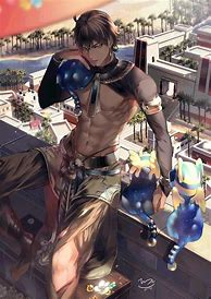 Image result for Anime Boy Harness