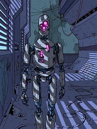 Image result for Shut Down Robot Sci-Fi Art