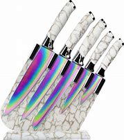 Image result for Rainbow Knife Set