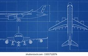 Image result for Airplane Blueprint Label