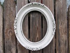 Image result for Antique Oval Wood Frame