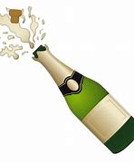 Image result for Emoji Champagne Bottle Popping