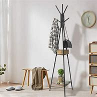 Image result for Coat Rack with Shelves Freestanding