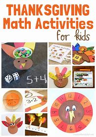 Image result for Math Thanksgiving Crafts