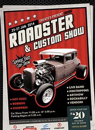 Image result for Vintage Roadster Run Flyer
