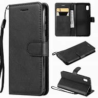Image result for PU Leather Wallet Credit Card Phone Case