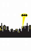 Image result for Batman Gotham City Skyline Silhouettes