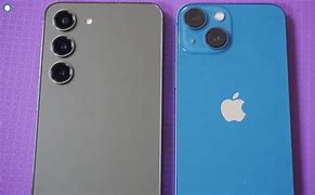Image result for iPhone 13 Mini vs S23 Size