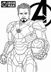 Image result for Mini Iron Man Adult Coloring Pages