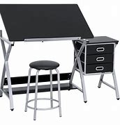 Image result for Drafting Table with Stool