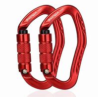 Image result for Spring Clip Carabiner