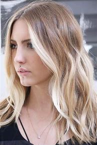 Image result for Blonde Hair with Colored Ombre