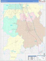 Image result for Map of Johnson County Indiana