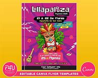 Image result for Lollapalooza Flyer