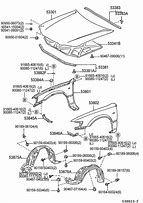 Image result for Toyota Camry Body Parts Diagram